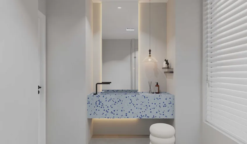 Терраццо Blue Ocean